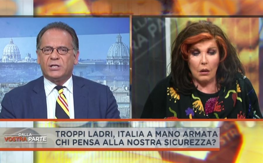 Dalla Vostra Parte, Patrizia De Blanck vs Cecchi Paone: «ti mando ufficialmente affanc*lo!»