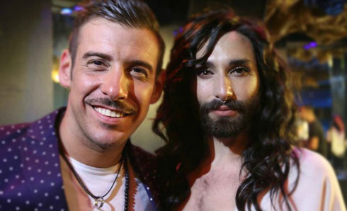 Eurovision Song Contest 2017: la Russia non si cura dei divieti, ma l’Ucraina non demorde. Gabbani è il preferito di Conchita: “E’ sexy”