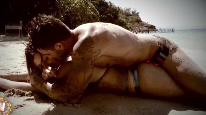 Paola Caruso Show a Supervivientes: la Bonas litiga, scapezzola e amoreggia col tronista che vuole fare «Pim Pam»