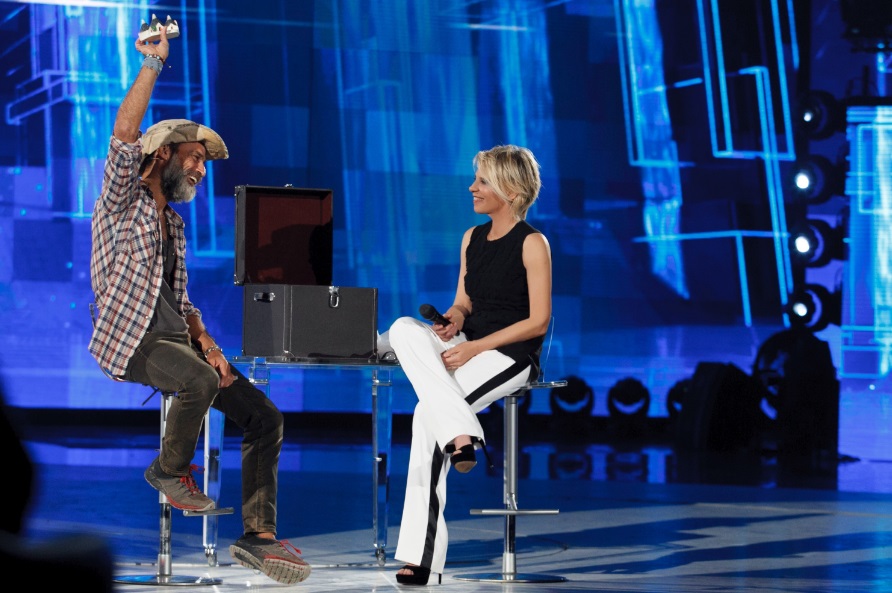 Raz Degan e Maria De Filippi - Amici 2017