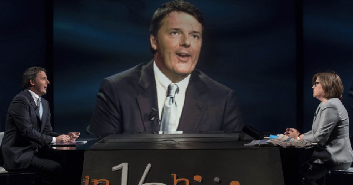 In Mezz’ora – Renzi dà di nuovo forfait e la Annunziata non ci sta: «Nessuna spiegazione»