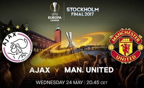 Programmi TV di stasera, mercoledì 24 maggio 2017. Su Tv8 la finale di Europa League tra Ajax e Manchester United
