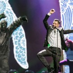Esc 2017 - Francesco Gabbani alle prove (dalla pagina Facebook dell'ESC)