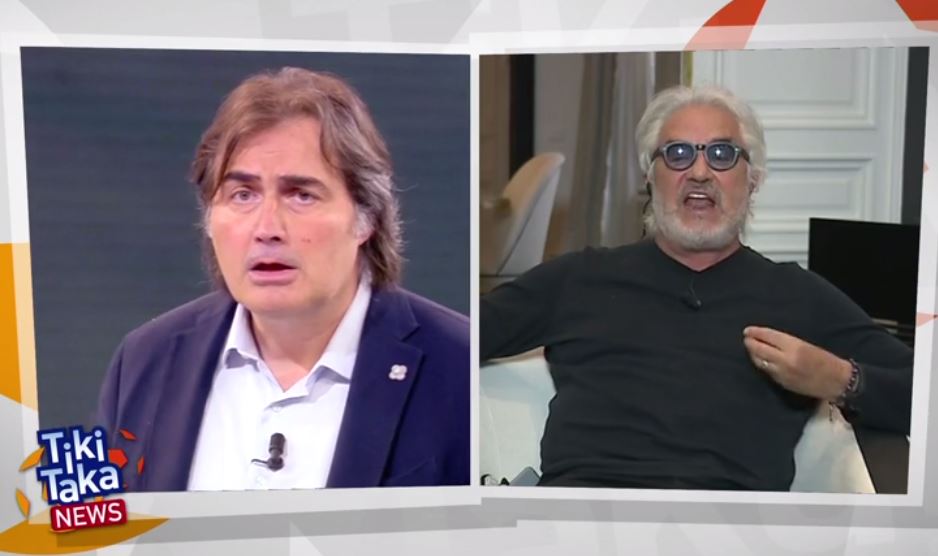 Tiki Taka News, Pardo a Briatore: «Ci sono i poveri a Montecarlo?». E Flavio sbotta – Video