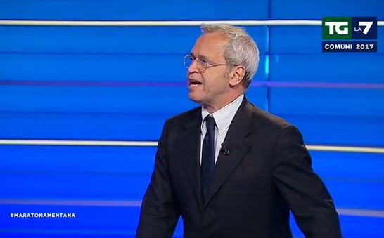 La7, Leoluca Orlando si nega a Mentana. Lui lo striglia in diretta: «Bambinate»