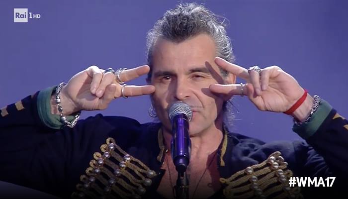 I Litfiba ai Wind Music Awards 2017