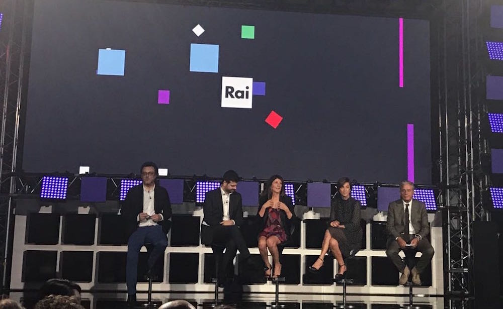 Palinsesti Rai dirigenti presentazione palinsesti rai