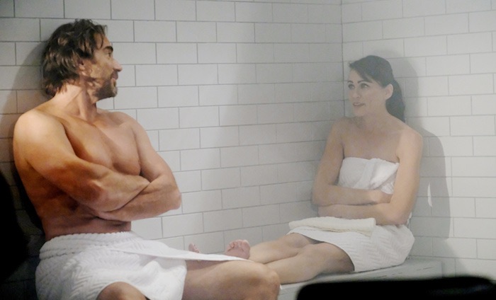 Beautiful anticipazioni: il piano di Ridge per conquistare Quinn continua nella sauna