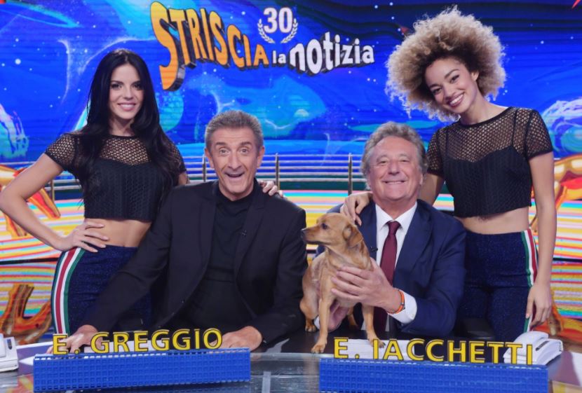Striscia parte bene con Greggio e Iacchetti. Buona la prima per le nuove Veline