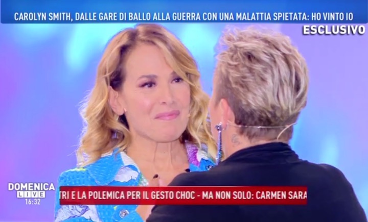 Barbara D'Urso e Carolyn Smith