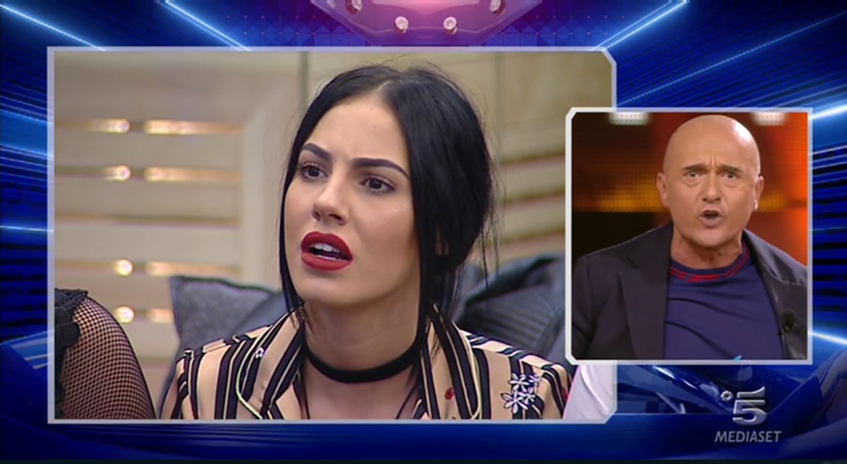 GFVip 2017 - Giulia De lellis e Alfonso Signorini