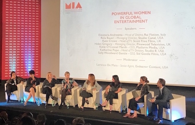 MIA 2017, Eleonora Andreatta: «Stiamo sviluppando una fiction su una donna che corre come Primo Ministro»