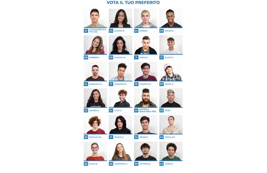 Amici 17: torna la classifica di gradimento. Ecco come votare