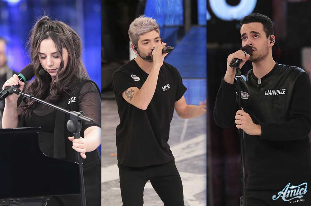 Amici 17, daytime 18 dicembre. Mose, Grace ed Emanuele sostengono il loro esame. Rudy continua a mandare frecciatine a Luca