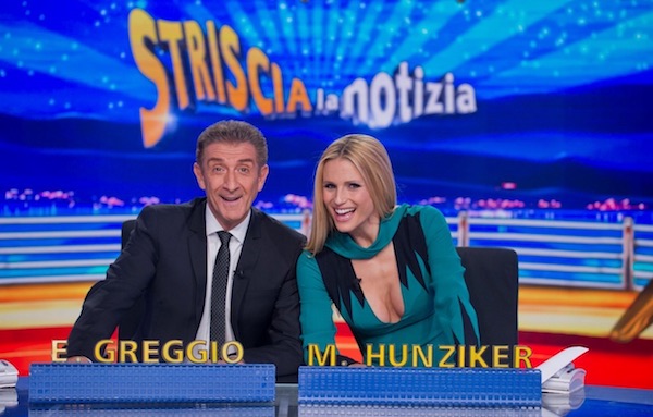 Michelle Hunziker torna a Striscia e poi direttamente a Sanremo