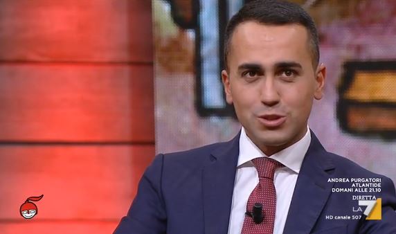 DiMartedì, Di Maio: «CdA Rai nominato ricorrendo al sorteggio». Poi la gag con Floris