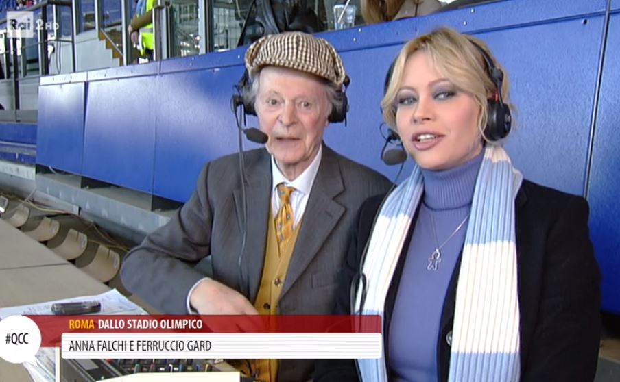 Quelli che il calcio, gaffe di Anna Falchi: «Siamo tutti antisemiti» – Video