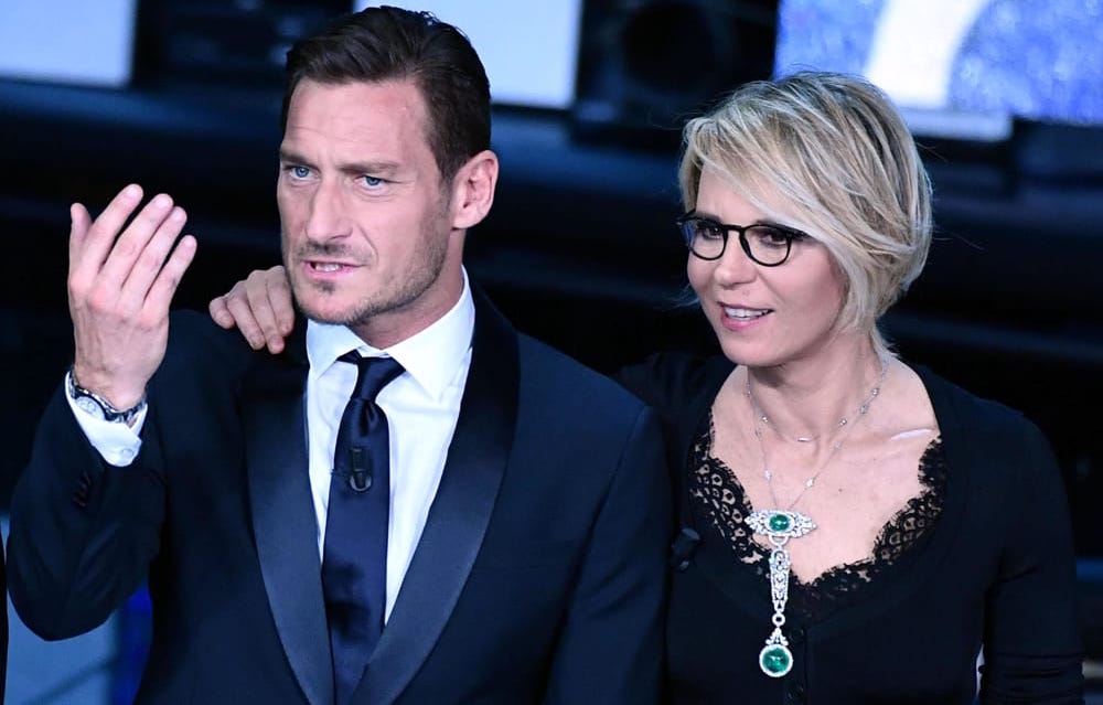Francesco Totti, Maria De Filippi Francesco Totti, Maria De Filippi