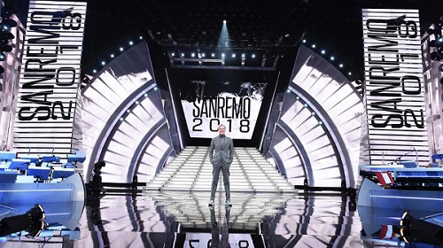 Festival di Sanremo 2018: ecco la scenografia