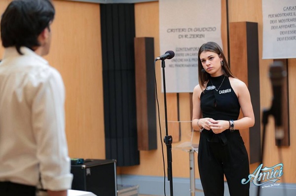 Carlo Di Francesco e Carmen - Amici 2018