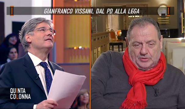 Quinta Colonna, Gianfranco Vissani shock: «Renzi ha fatto peggio di Hitler» – Video
