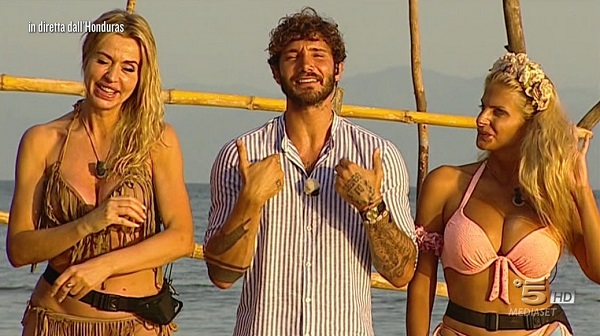 Valeria, Stefano e Francesca - Isola dei Famosi 2018