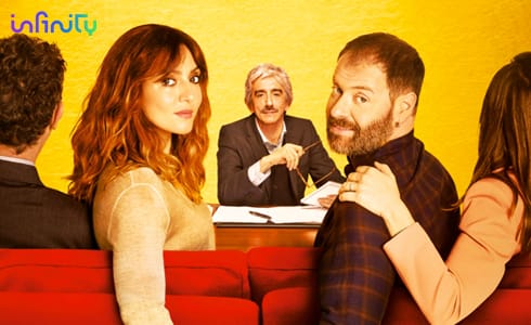 Ambra Angiolini e Pietro Sermonti vanno in Terapia di coppia per amanti nel film in Infinity Premiere fino al 5 aprile