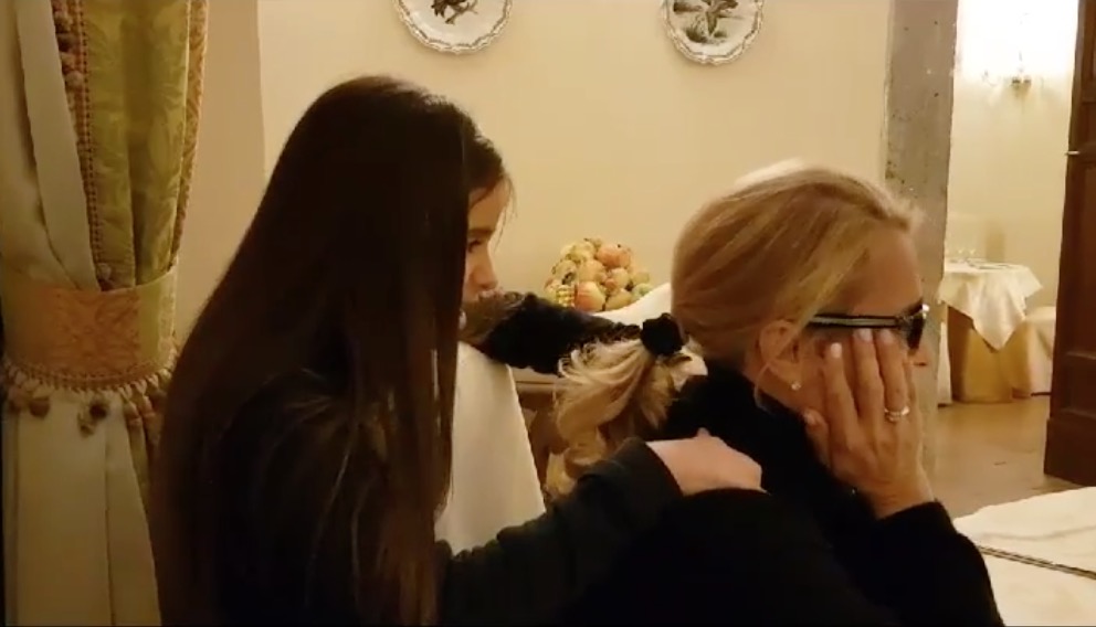 Heather Parisi e la figlia