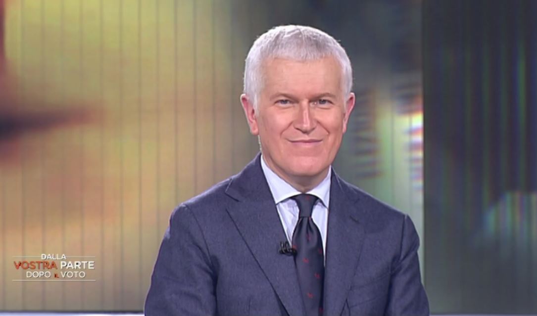 Rete4: fuori Belpietro e Dalla Vostra Parte, arriva Stasera Italia con Giuseppe Brindisi. Quinta Colonna chiude prima