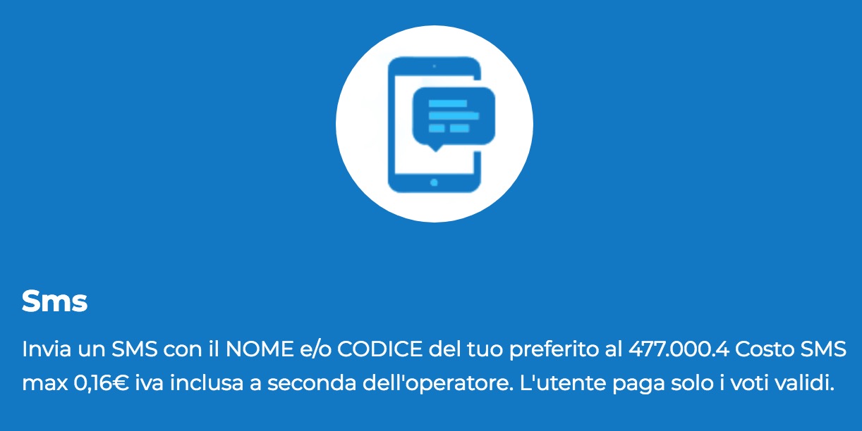 Amici 2018: si vota solo tramite SMS. Ecco come