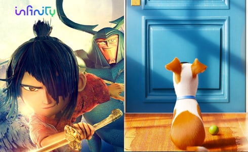 Kubo e la spada magica e Pets – Vita da animali: a tutta animazione su Infinity