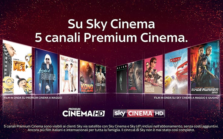 Premium Cinema è sbarcato su Sky