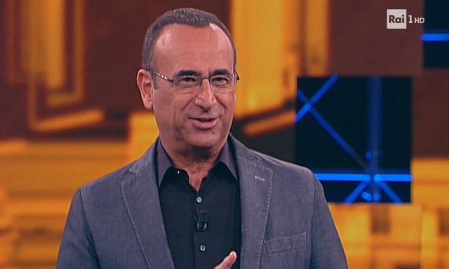 L’Eredità, Carlo Conti e la dedica a Stella, figlia di Fabrizio Frizzi