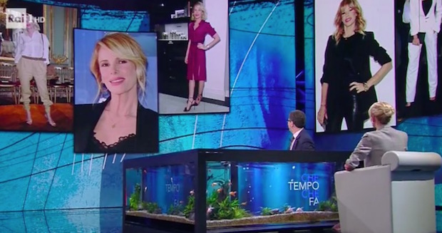 Che tempo che fa marcuzzi Che Tempo Che Fa