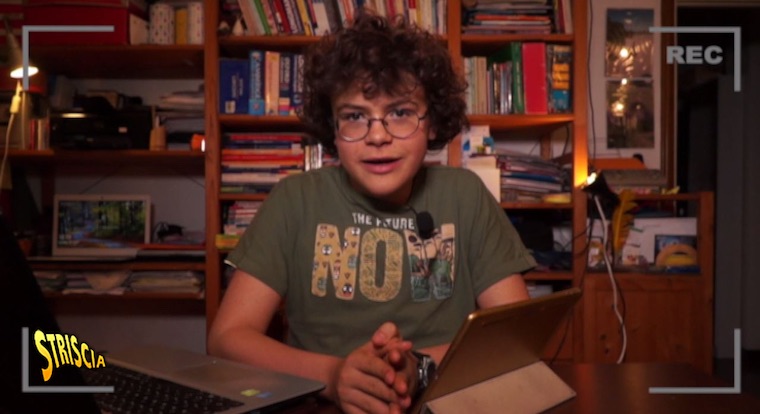 Striscia La Notizia: arriva Eric Barbizzi, giornalista ambientalista di 14 anni