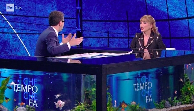 Fabio Fazio e Milly Carlucci Fabio Fazio e Milly Carlucci