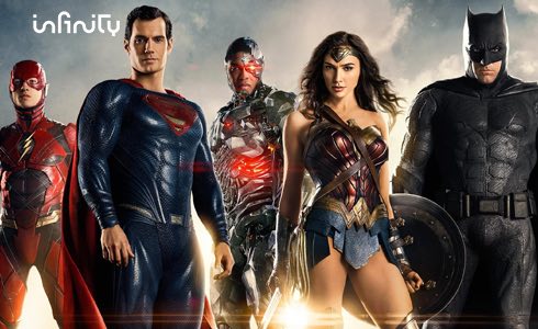 Infinity Premiere Justice League: i supereroi al completo sono solo su Infinity