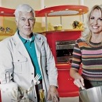 Beppe Bigazzi e Antonella Clerici