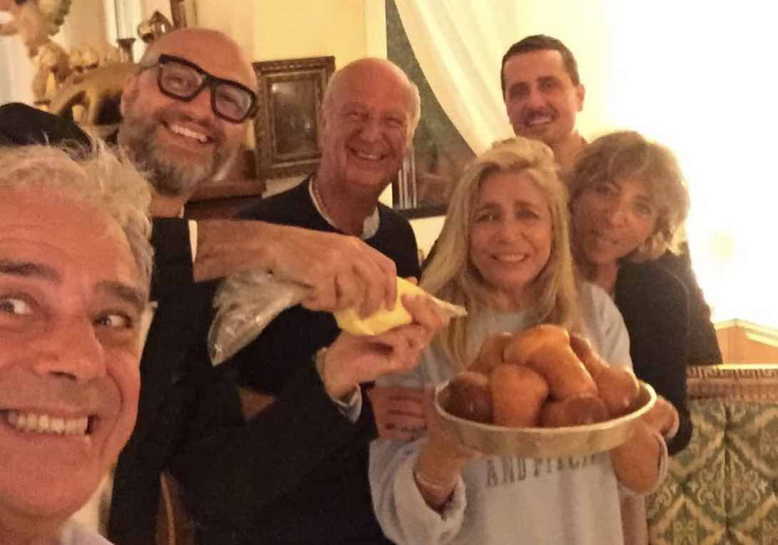 Teodoli, Romano, Carraro, Venier - da Instagram di Mara Venier Teodoli, Romano, Carraro, Venier - da Instagram di Mara Venier