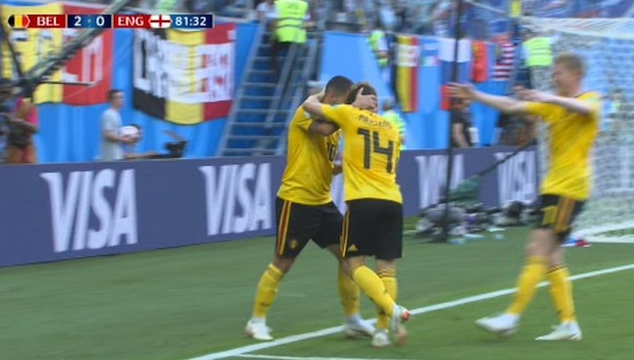 Ascolti TV | Sabato 14 luglio 2018. Benvenuto Presidente 14.2%, Elisa 11.2%. Belgio-Inghilterra al 36.6%