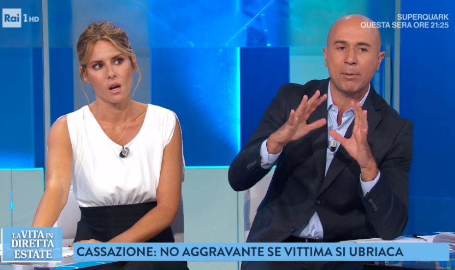Semprini e Muccitelli si giustificano dopo gli insulti di Feltri: «Siamo su Rai 1». E quindi?