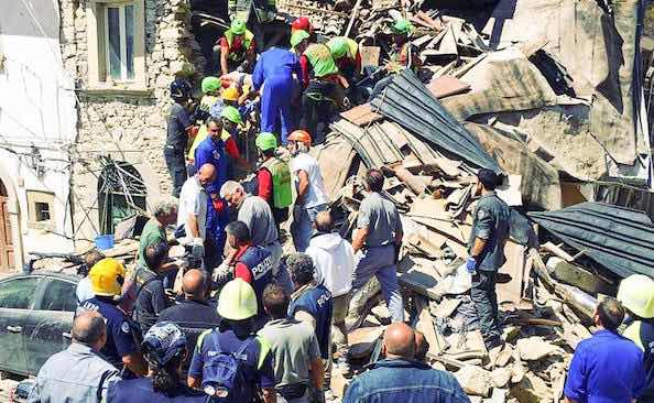 Rai: la programmazione nel secondo anniversario del terremoto in Italia centrale