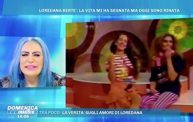 Domenica Live, Loredana Bertè: «Marco Mengoni mi ha copiato»