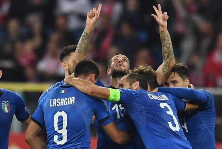 Ascolti TV | Domenica 14 ottobre 2018. 33.7% per la Nazionale. Venier batte D’Urso: in sovrapposizione Domenica In 18.7%, Domenica Live 16.1%