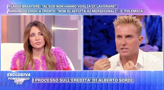 Pomeriggio 5, Deianira vs Pasquale Laricchia: «Menti eccelse provengono dal Sud, tranne lui». L’ex gieffino: «Ma questa è influencer di che cosa? De li finucchi?»