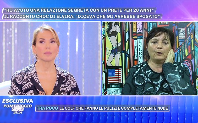 Pomeriggio Cinque: «Si fece una pugn*tta per telefono», il dettaglio imbarazza Barbara D’Urso – Video