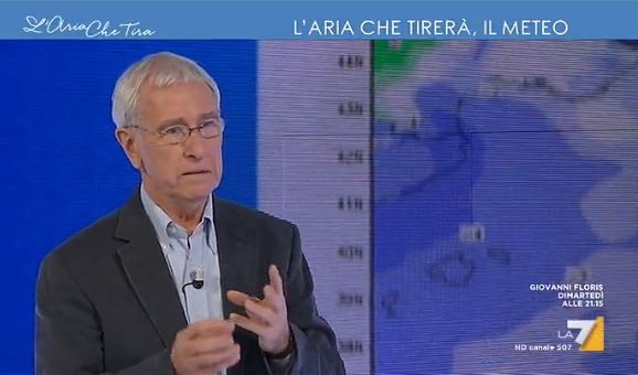 La7, fuori programma del meteorologo Sottocorona: «Sono contento che il mio Presidente sia Mattarella, non Trump»