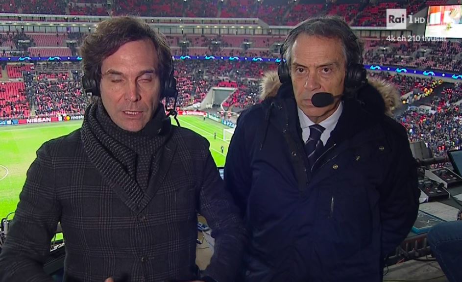 Tottenham-Inter, Di Gennaro pensa di non essere in onda: «Squadraccia!». Poi si giustifica – Video