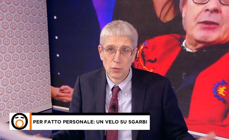 Sgarbi offende Giordano: «Rincoglionito, castrato di mer*a». Il giornalista replica: «E’ ossessionato, intelligenza bruciata»