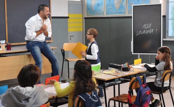 Alla Lavagna: bambini ‘adultizzati’ non spiazzano Salvini